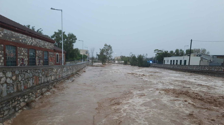 Κακοκαιρία Daniel: Νέο 112 για Πιερία, Θεσσαλία, Σποράδες, Εύβοια και Φθιώτιδα - «Περιορίστε τις μετακινήσεις»