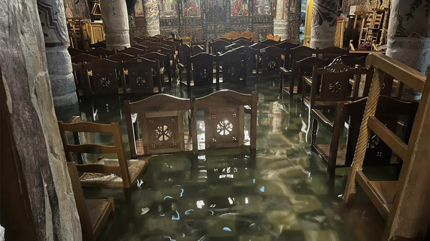 Καιρός - Κακοκαιρία Daniel: Μήνυμα από το 112 για απαγόρευση κυκλοφορίας στον Παλαμά Καρδίτσας  