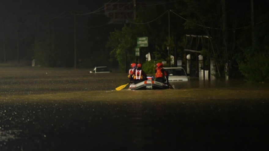 Κακοκαιρία «Daniel»: Δύσκολη νύχτα για τη Θεσσαλία, προβλήματα και στην Αττική - Δεύτερο κύμα σήμερα με ισχυρές καταιγίδες