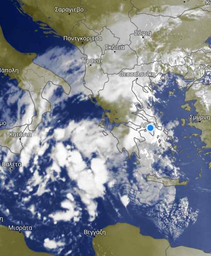 Καιρός - Κολυδάς: Εμμονή της κακοκαιρίας Daniel με την Αττική - Έντονα φαινόμενα μέχρι το μεσημέρι