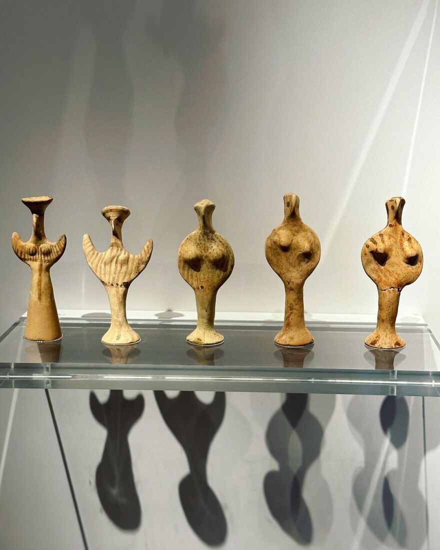 Μαρίζα Τομέι: Οι φωτογραφίες της από το Μουσείο της Ακρόπολης