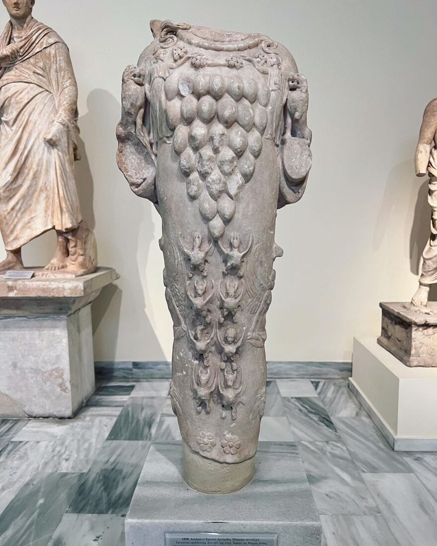 Μαρίζα Τομέι: Οι φωτογραφίες της από το Μουσείο της Ακρόπολης