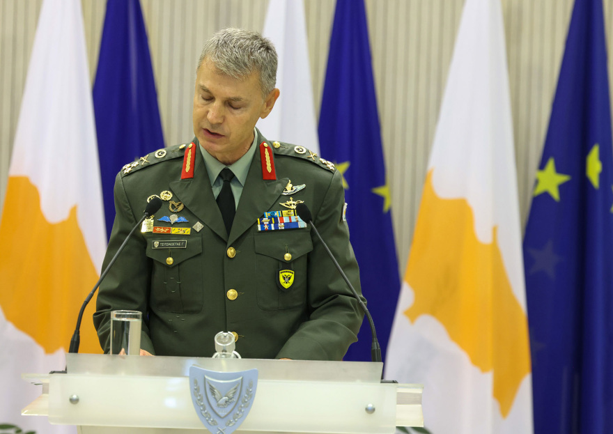 Κύπρος: Ανέλαβε καθήκοντα ο νέος αρχηγός Εθνικής Φρουράς, Αντιστράτηγος Τσιτσικώστας