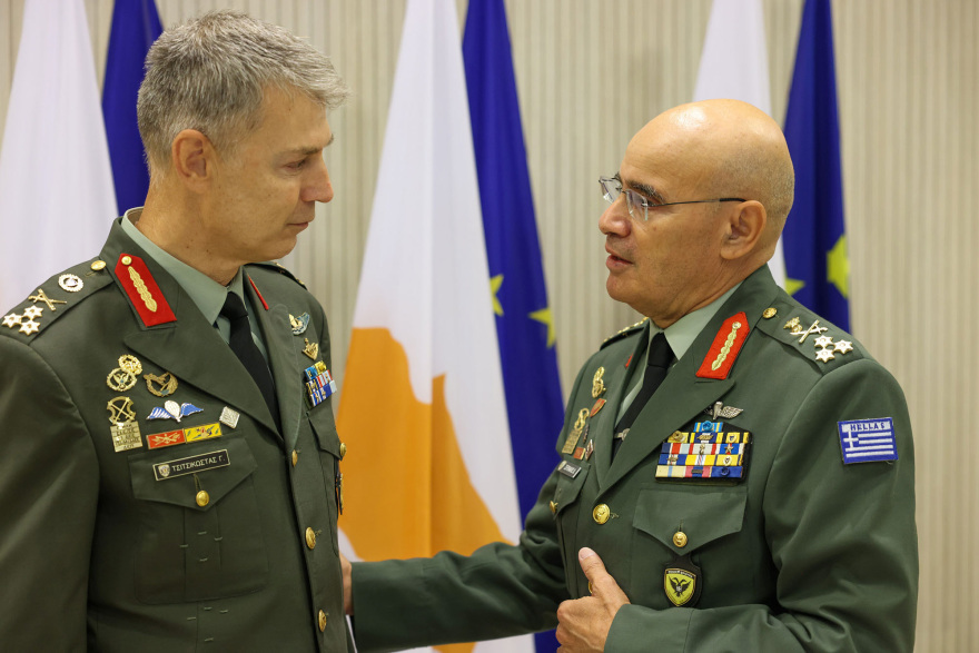 Κύπρος: Ανέλαβε καθήκοντα ο νέος αρχηγός Εθνικής Φρουράς, Αντιστράτηγος Τσιτσικώστας