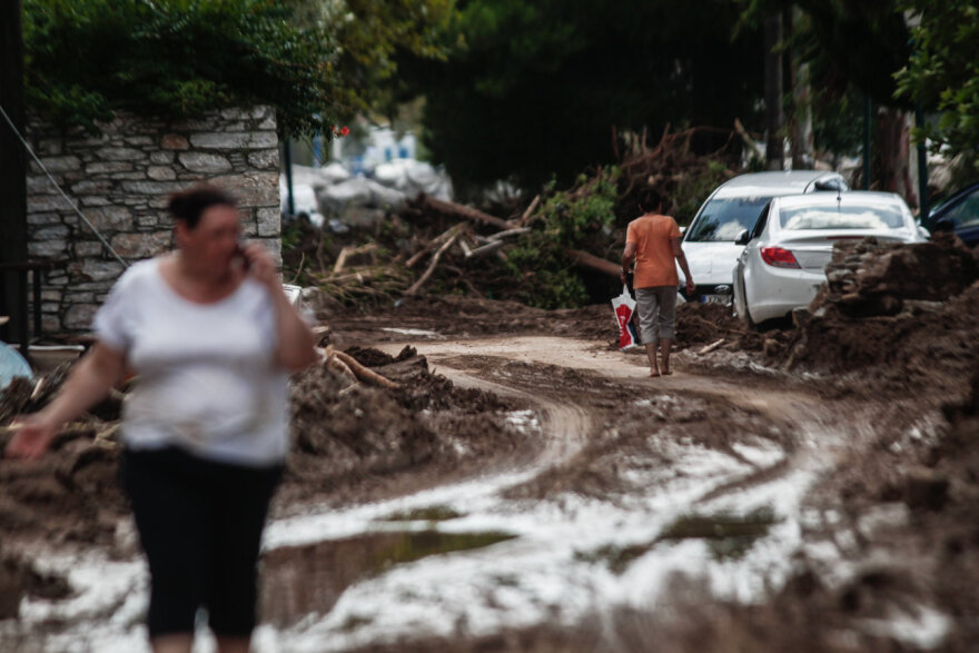 Κακοκαιρία Daniel - Μαγνησία: Η καταστροφή στη Μηλίνα Πηλίου μέσα από 20 φωτογραφίες