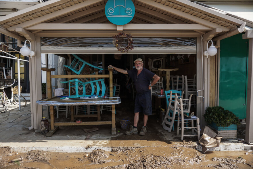 Κακοκαιρία Daniel - Μαγνησία: Η καταστροφή στη Μηλίνα Πηλίου μέσα από 20 φωτογραφίες