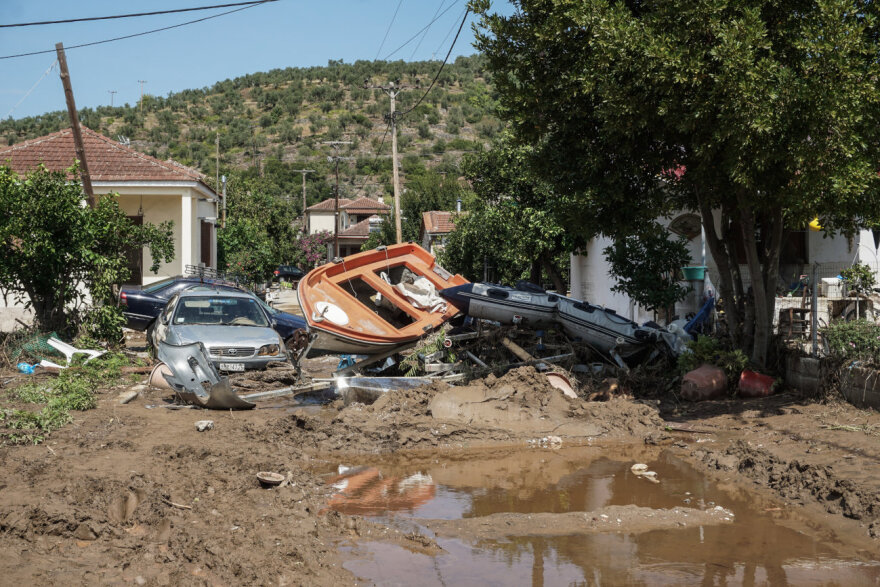 Κακοκαιρία Daniel - Μαγνησία: Η καταστροφή στη Μηλίνα Πηλίου μέσα από 20 φωτογραφίες
