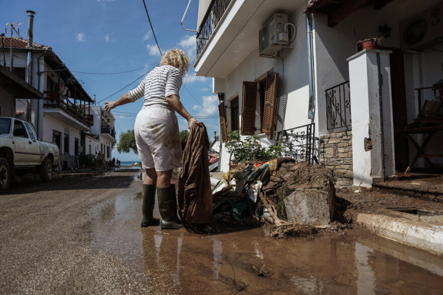 Κακοκαιρία Daniel - Μαγνησία: Η καταστροφή στη Μηλίνα Πηλίου μέσα από 20 φωτογραφίες