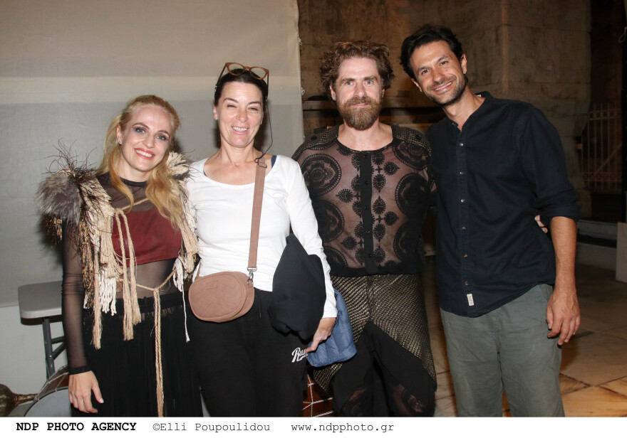 Ορφέας Αυγουστίδης - Γεωργία Κρασσά: Παρακολούθησαν τις «Βάκχες» στο Ηρώδειο 