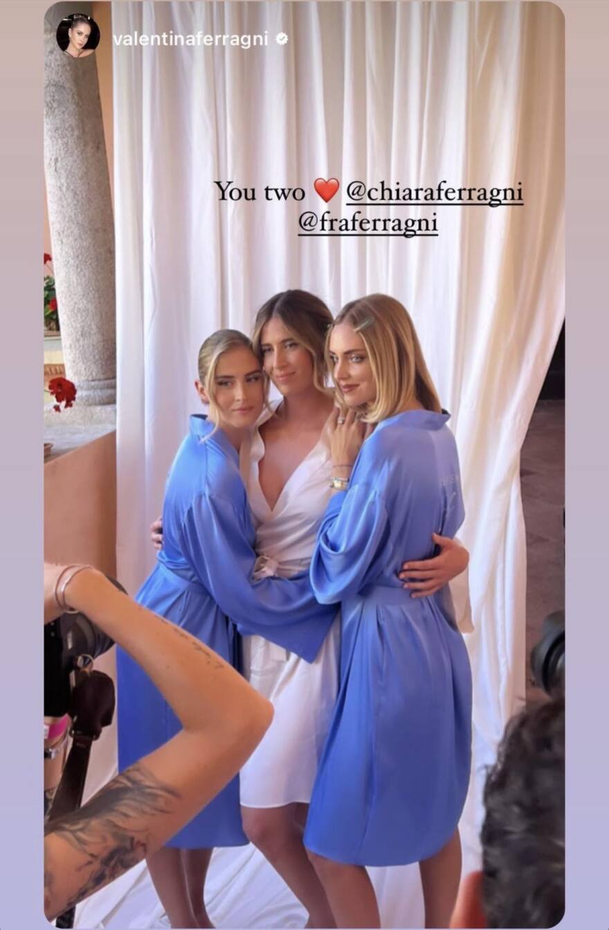 Κιάρα Φεράνι: Παντρεύτηκε η αδερφή της, Φραντσέσκα, σε κάστρο της Ιταλίας