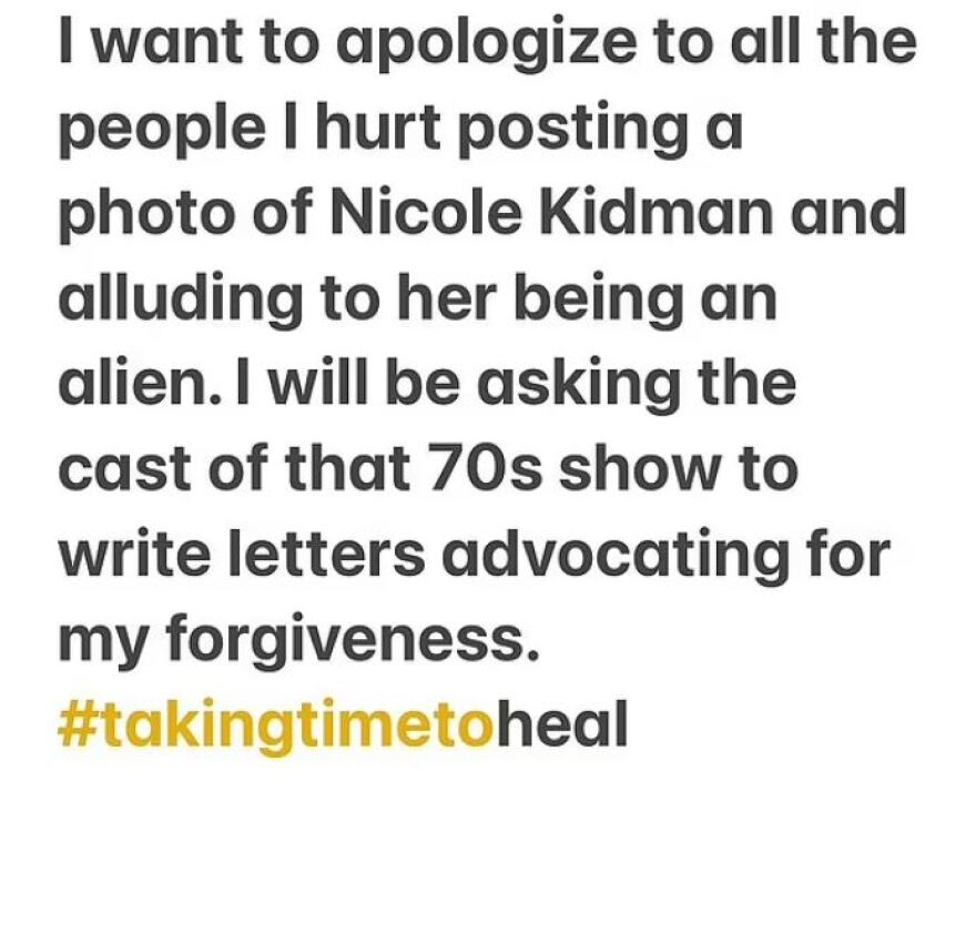 Έιμι Σούμερ: Ζητά συγγνώμη αφού κατηγορήθηκε για διαδικτυακή επίθεση στη Νικόλ Κίντμαν 