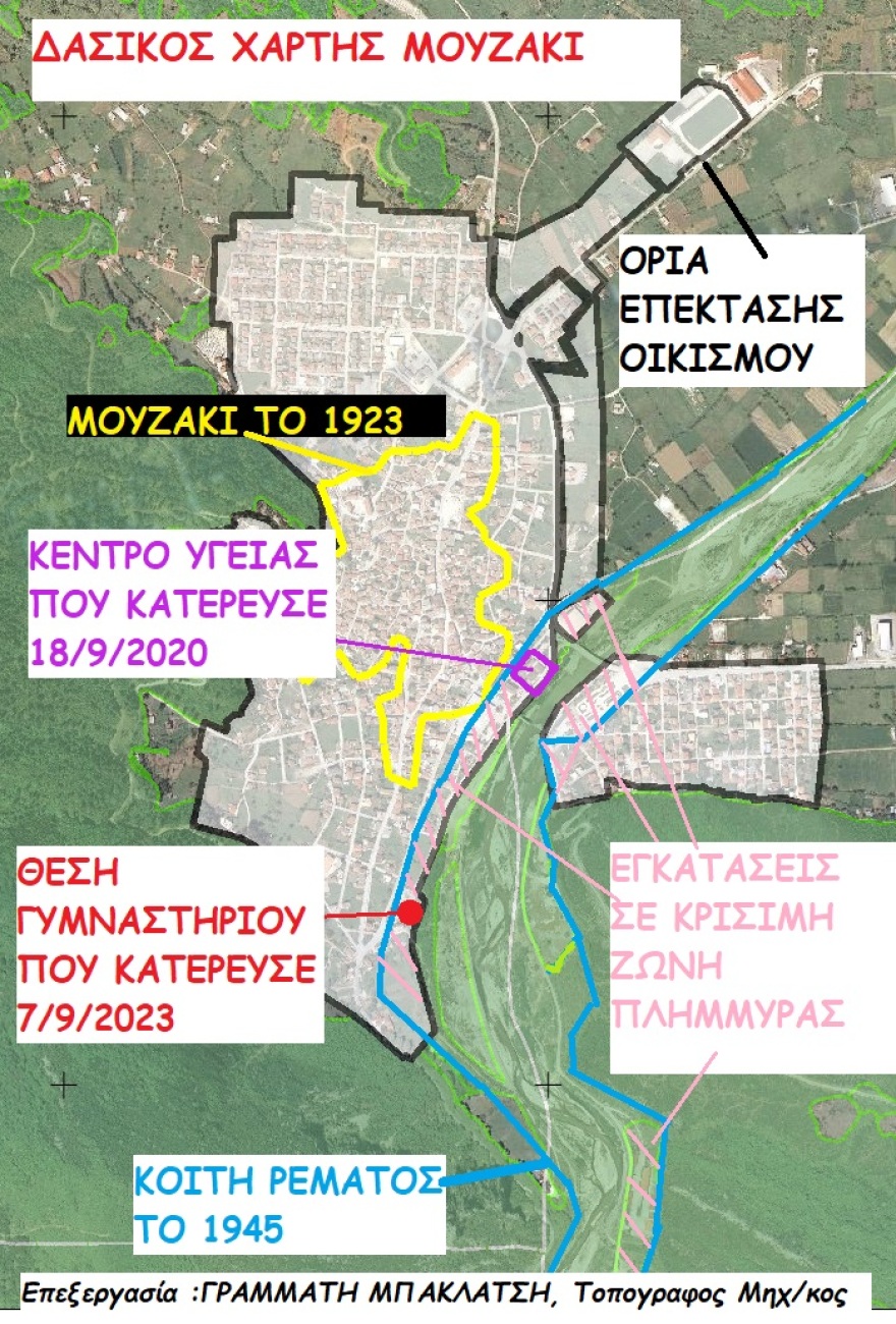 Κακοκαιρία «Daniel»: Γιατί πλημμύρισε το Μουζάκι - Τι λέει η τοπογράφος μηχανικός Γραμματή Μπακλατσή