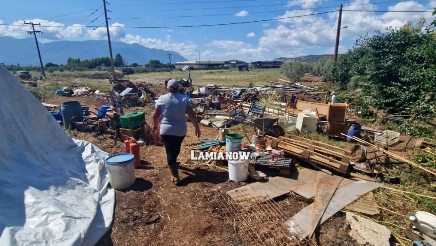 Κακοκαιρία Daniel - Λαμία: Προσαγωγή on camera ζεύγους πλημμυροπαθών που εμπόδιζαν τα έργα αποκατάστασης