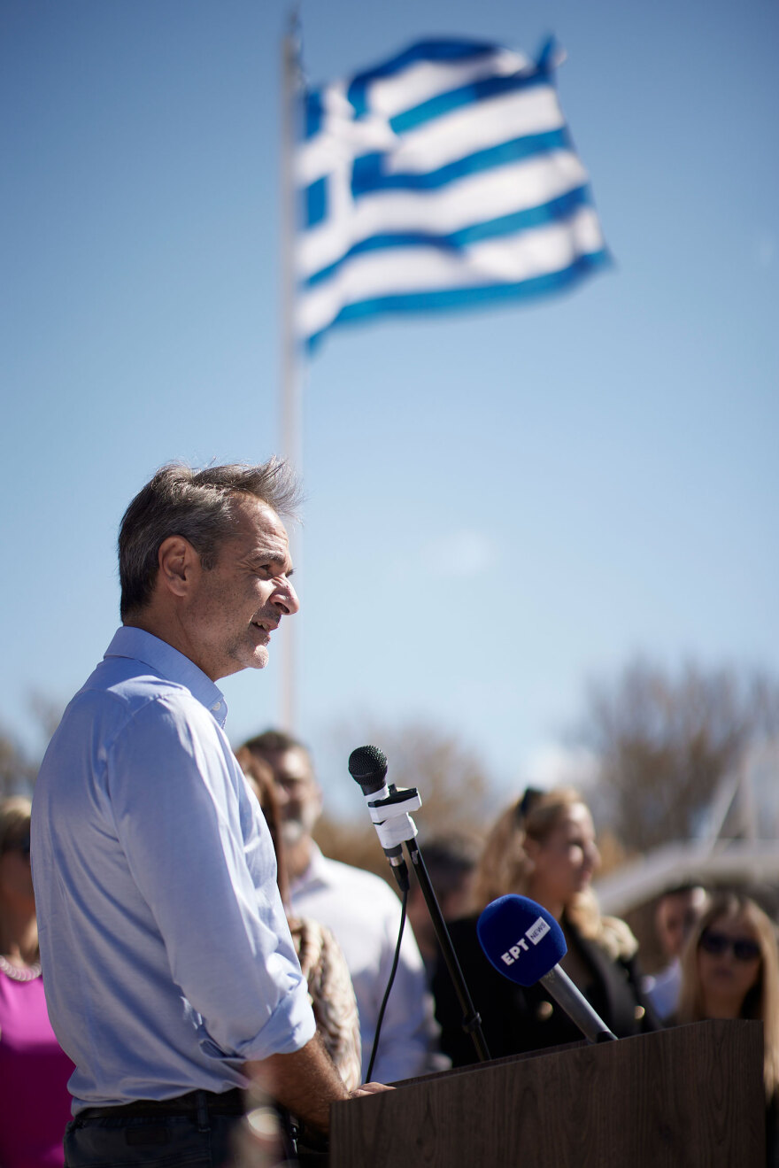 Κυριάκος Μητσοτάκης: Σε αγιασμό σχολείου στην Παλαγία Αλεξανδρούπολης - Το μήνυμα προς τους μαθητές