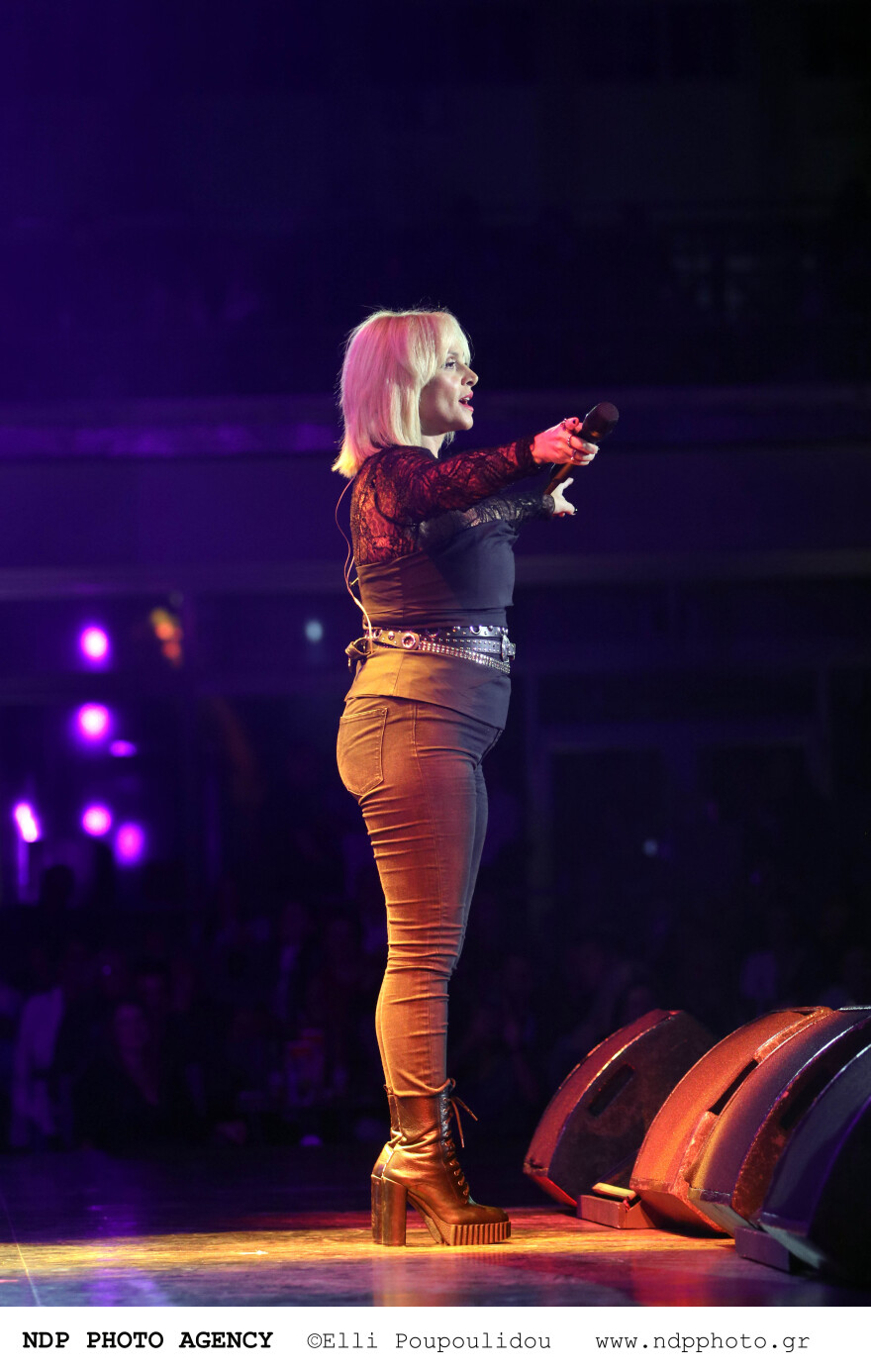 Ελεωνόρα Ζουγανέλη: Ο Νίκος Συρίγος πήγε στη συναυλία της - Δείτε τις φωτογραφίες