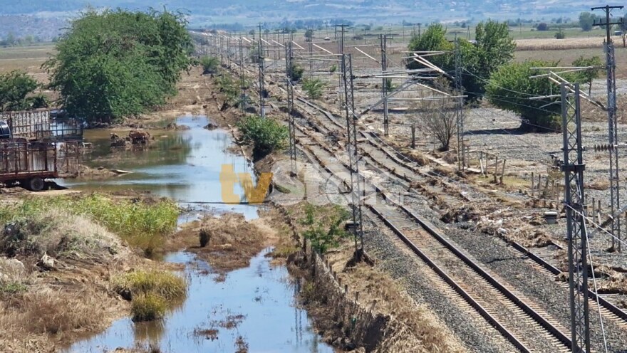 Κακοκαιρία Daniel: Διαλυμένο το σιδηροδρομικό δίκτυο Λάρισας-Βόλου - Δείτε βίντεο