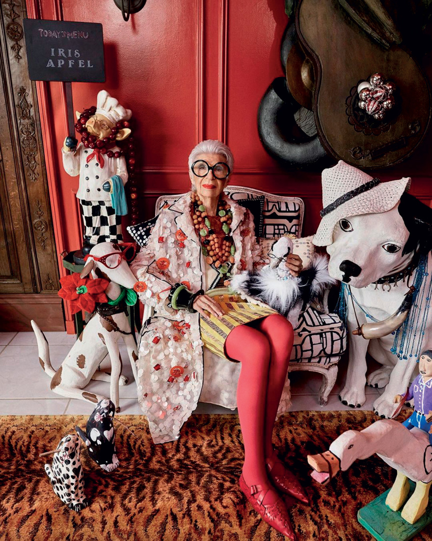 Η Άϊρις Άπφελ συμπλήρωσε 102 χρόνια ζωής: Η φάρμα, η επιτυχία και η αγαπημένη της συνήθεια