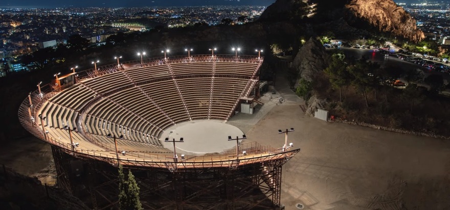 Λυκαβηττός: Το θέατρο ανοίγει τις πύλες του μετά από 15 χρόνια - Δείτε το timelapse για την «αναγέννησή» του