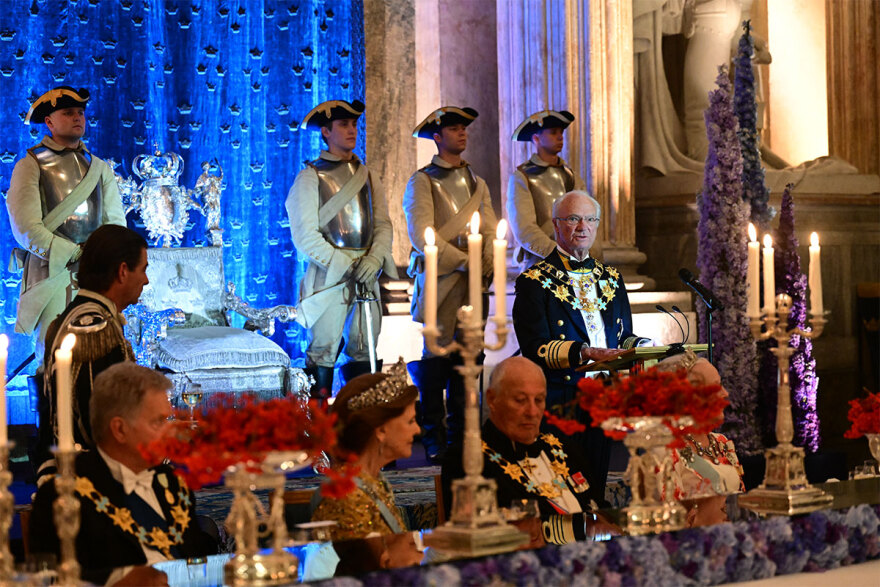 Βασιλείς, πρίγκιπες και πριγκίπισσες της Σκανδιναβίας στο Χρυσό Ιωβηλαίο του Κάρολου Γουσταύου της Σουηδίας