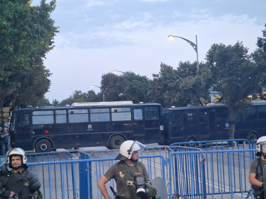 Θεσσαλονίκη: Ολοκληρώθηκαν οι πορείες διαμαρτυρίας για την επίσκεψη Μητσοτάκη στη ΔΕΘ