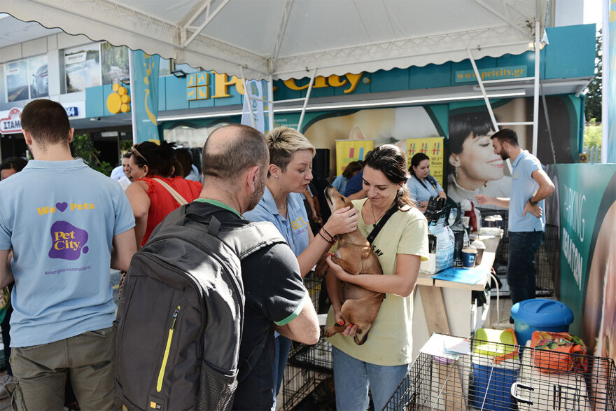 Ο Νίκος Χαρδαλιάς στην 11η Ημέρα Υιοθεσίας του Pet City - Topetmou.gr στηρίζει την προσπάθεια να βρεθεί σπίτι για κάθε αδέσποτο