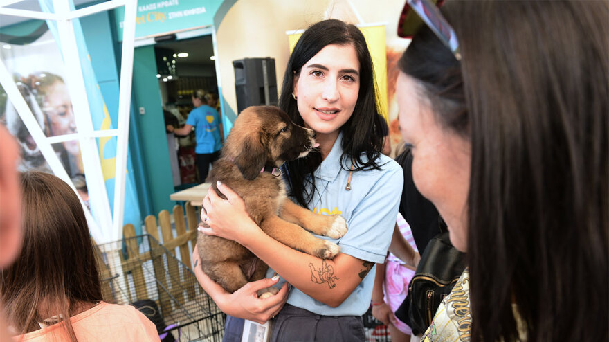 Ο Νίκος Χαρδαλιάς στην 11η Ημέρα Υιοθεσίας του Pet City - Topetmou.gr στηρίζει την προσπάθεια να βρεθεί σπίτι για κάθε αδέσποτο