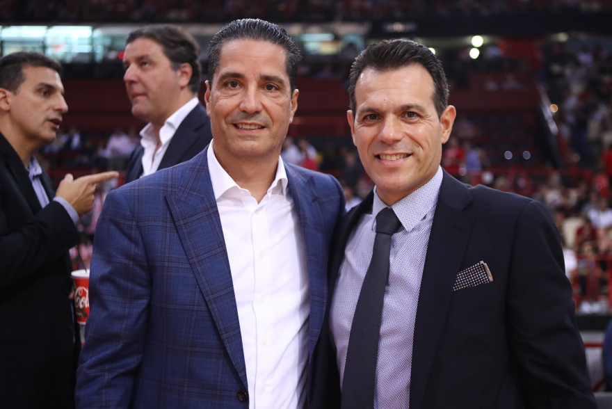 Δάκρυσε ο Σπανούλης - Η θρυλική φανέλα  με το Νο7 στον ουρανό του ΣΕΦ - «Αφιερώνω την καριέρα στον πατέρα μου που έχασα στα 15» - Βίντεο