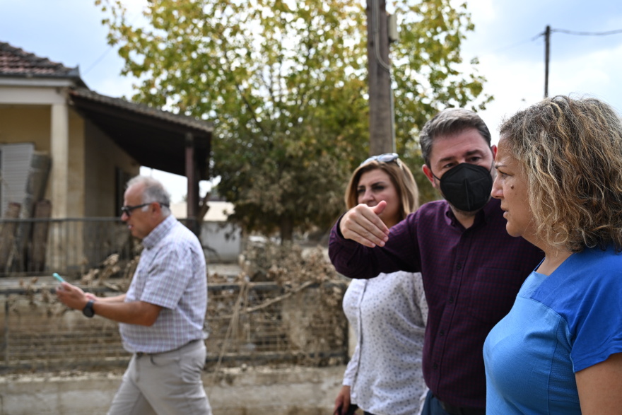 Θεσσαλία - Ανδρουλάκης: «Task force για ανασυγκρότηση και αξιοποίηση όλων των πόρων με διαφάνεια και ταχύτητα»