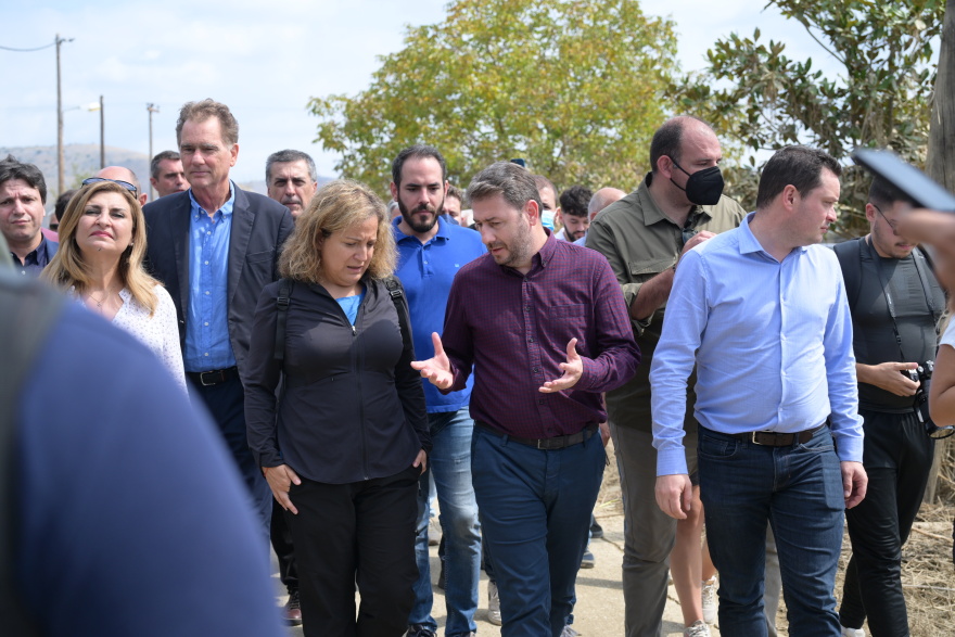 Θεσσαλία - Ανδρουλάκης: «Task force για ανασυγκρότηση και αξιοποίηση όλων των πόρων με διαφάνεια και ταχύτητα»