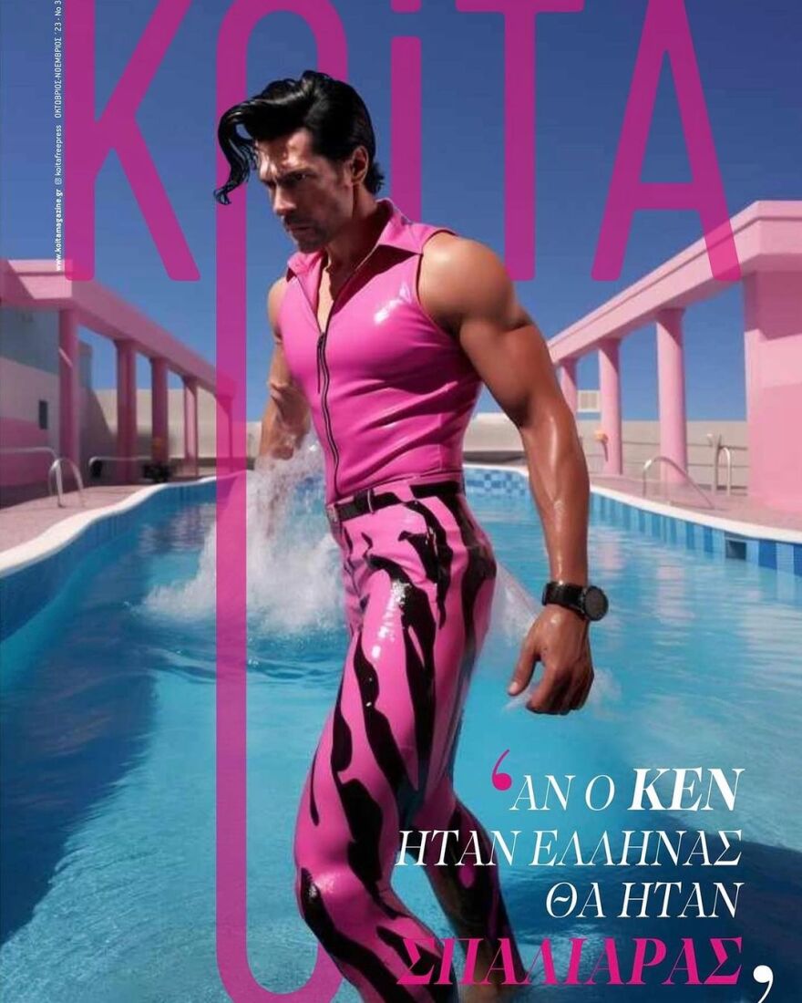 Φωτογραφίες: Ο Γιάννης Σπαλιάρας μεταμορφώθηκε σε Ken 