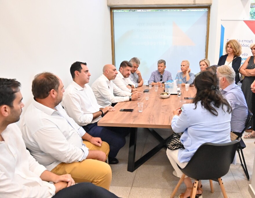 Μήνυμα στελεχών της ΝΔ υπέρ του υποψηφίου περιφερειάρχη Πελοποννήσου Δημήτρη Πτωχού