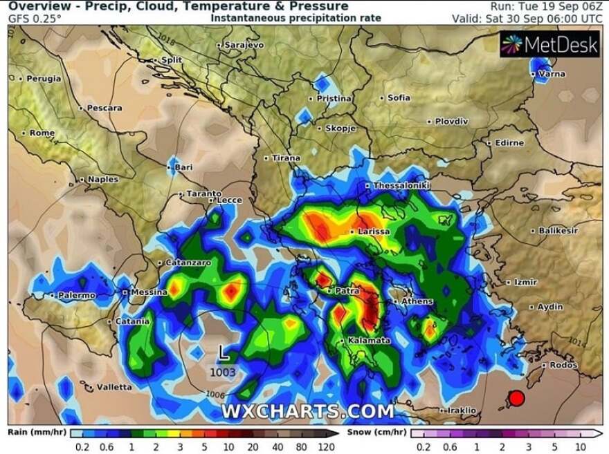 Καιρός: Καλοκαίρι μέχρι την Κυριακή, έρχεται νέα επικίνδυνη κακοκαιρία προς τα τέλη του μήνα