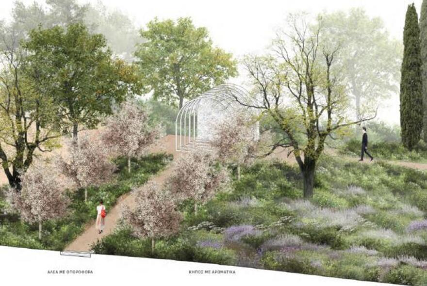 Τατόι: Έτσι θα διαμορφωθούν οι κήποι του πρώην βασιλικού Ανακτόρου - Δείτε φωτογραφίες