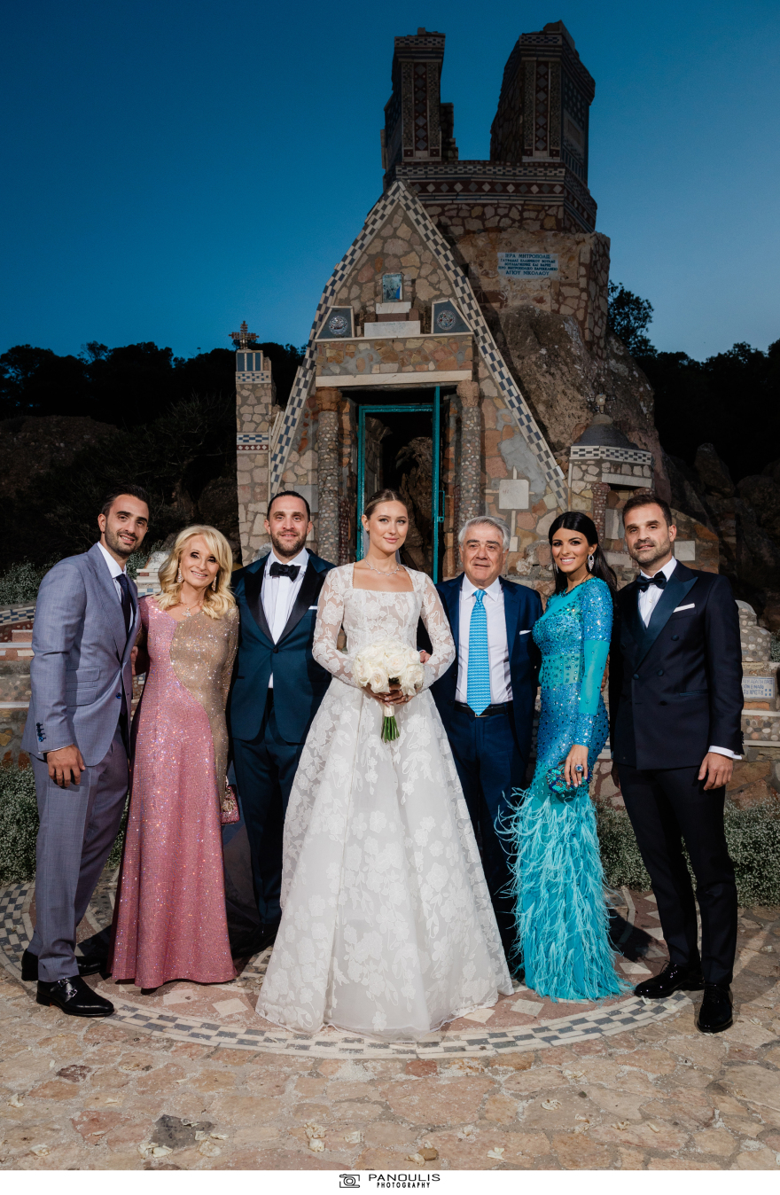 Οικογένεια Ροδόπουλου: Λαμπερός γάμος στη Βουλιαγμένη