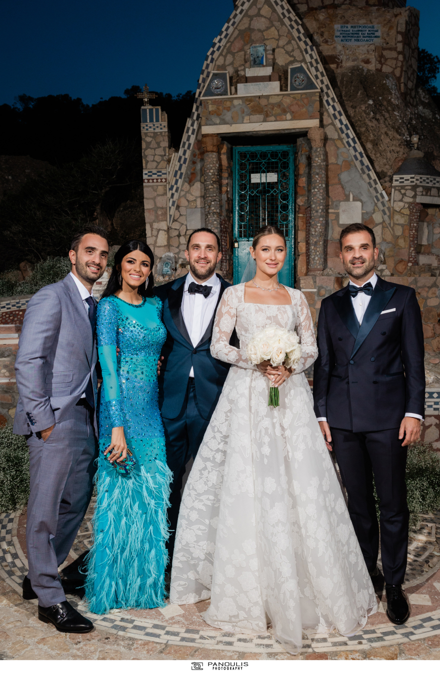 Οικογένεια Ροδόπουλου: Λαμπερός γάμος στη Βουλιαγμένη