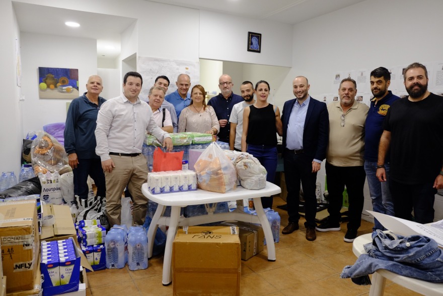 Μάριος Ψυχάλης: Συγκινητική ανταπόκριση στο κάλεσμα για προσφορά στους πληγέντες από τις πλημμύρες