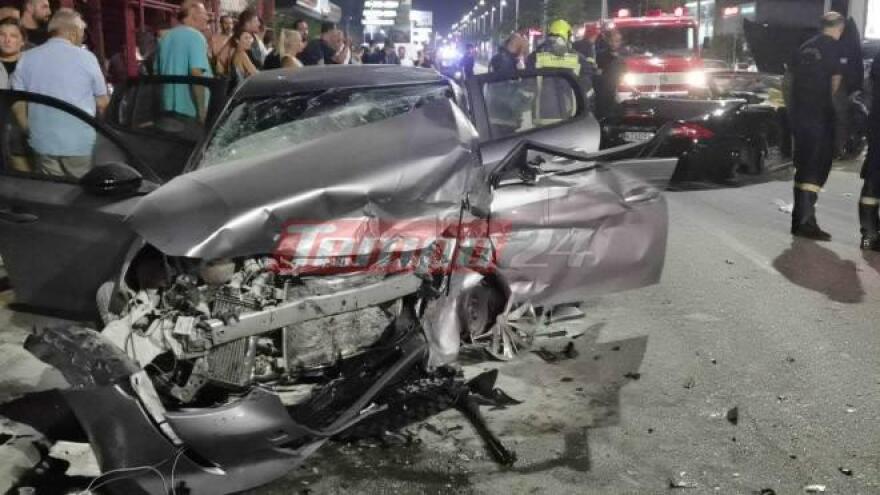 Πάτρα: Σοβαρό τροχαίο στην είσοδο της πόλης – Τέσσερις τραυματίες ανάμεσά τους και παιδί