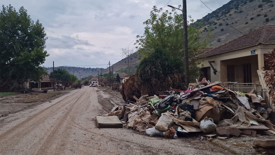 Κακοκαιρία «Daniel»: Χωριό «φάντασμα» το Κεραμίδι Τρικάλων - «Δεν υπάρχει τίποτα πλέον... τελειώσαμε» - Βίντεο και φωτογραφίες