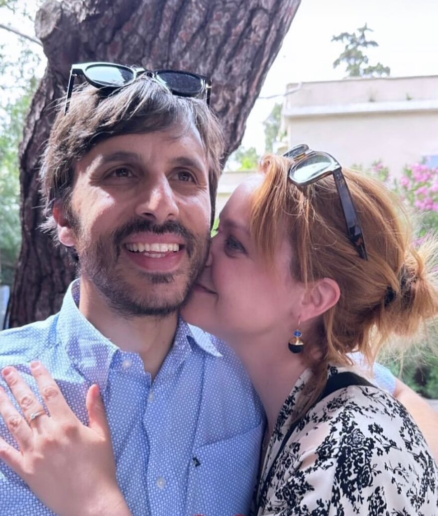  Λένα Παπαληγούρα: «Πέντε υπέροχα χρόνια» γράφει στον σύζυγό της για την επέτειο τους γάμου τους