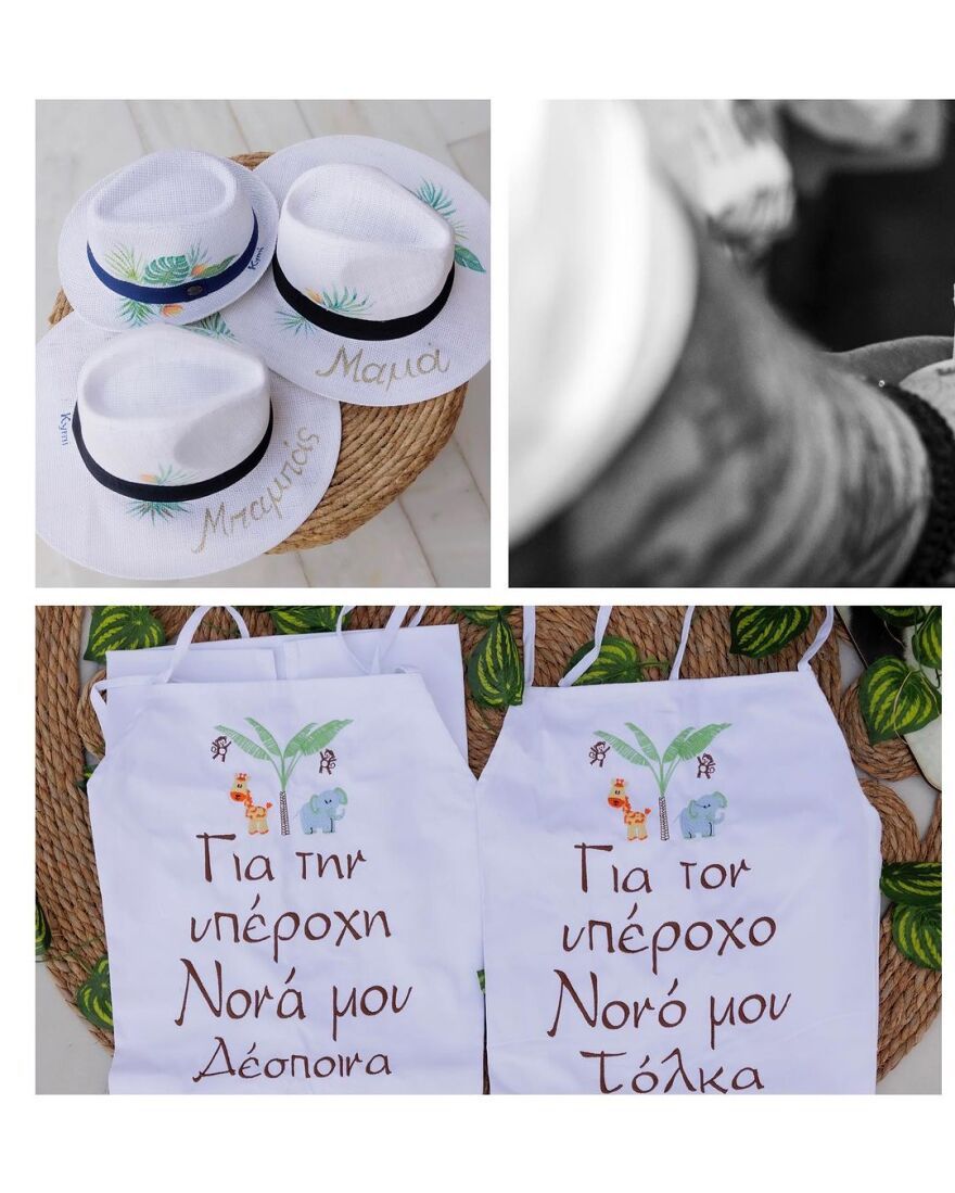 Λάουρα Νάργες - Χρήστος Σαντικάι: Οι φωτογραφίες από τη βάφτιση του γιου τους