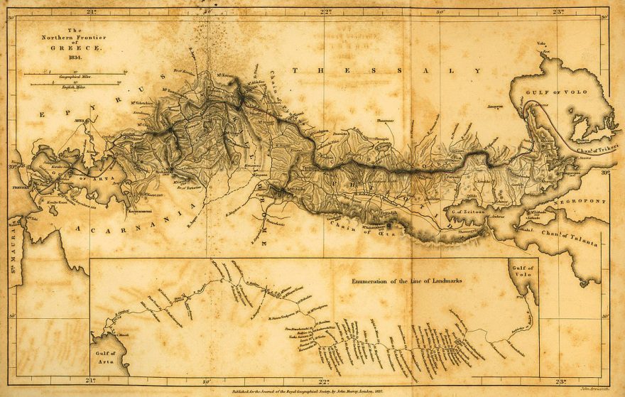 Τα σύνορα του πρώτου ελληνικού κράτους: Από τον Παγασητικό έως τον Αμβρακικό