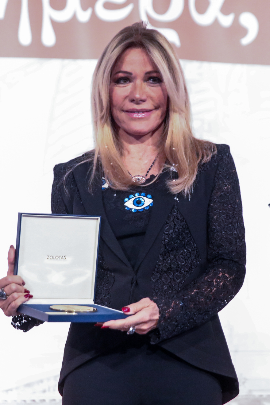 Μαριάννα Λάτση: Η Πρόεδρος της Δημοκρατίας της απένειμε το Χρυσό Μετάλλιο Ζάππα