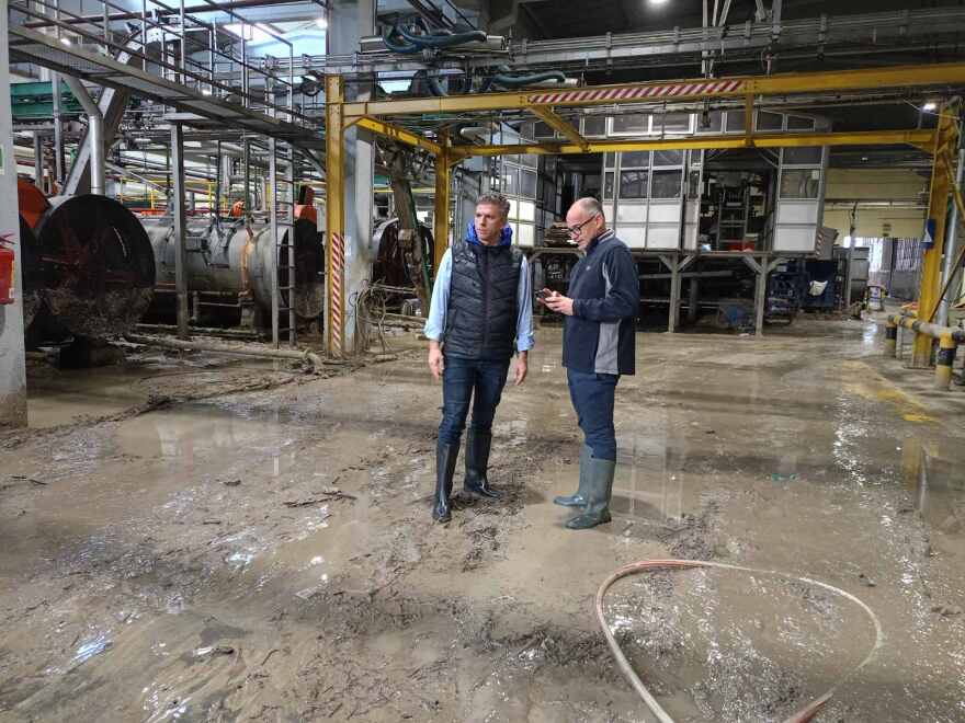 Λάρισα: Απειλή ανεργίας για 650 εργαζόμενους σε πλημμυρισμένο εργοστάσιο