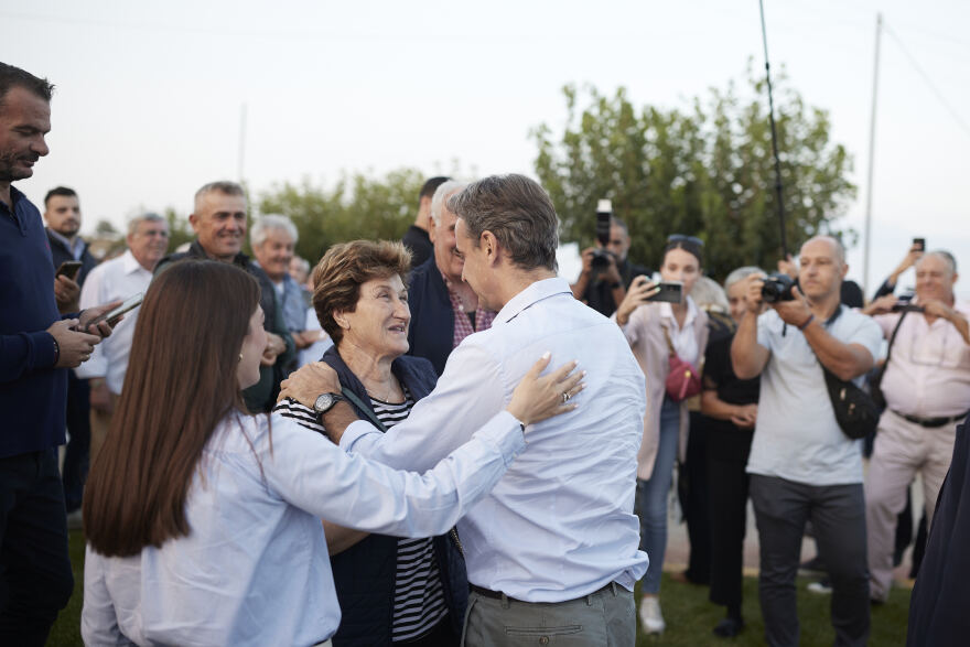 Μητσοτάκης από Κόρινθο: «Είμαστε εδώ για να κάνουμε την Ελλάδα ισχυρότερη»