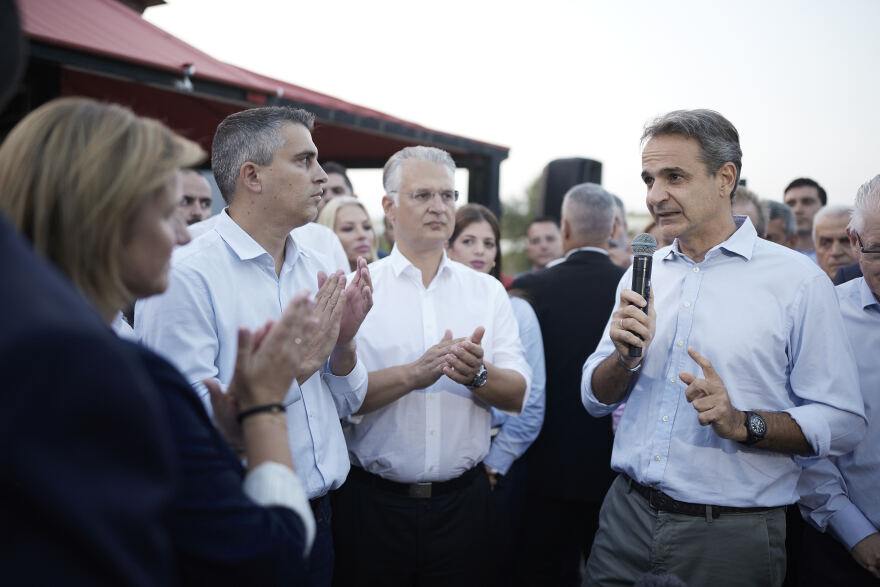 Μητσοτάκης από Κόρινθο: «Είμαστε εδώ για να κάνουμε την Ελλάδα ισχυρότερη»