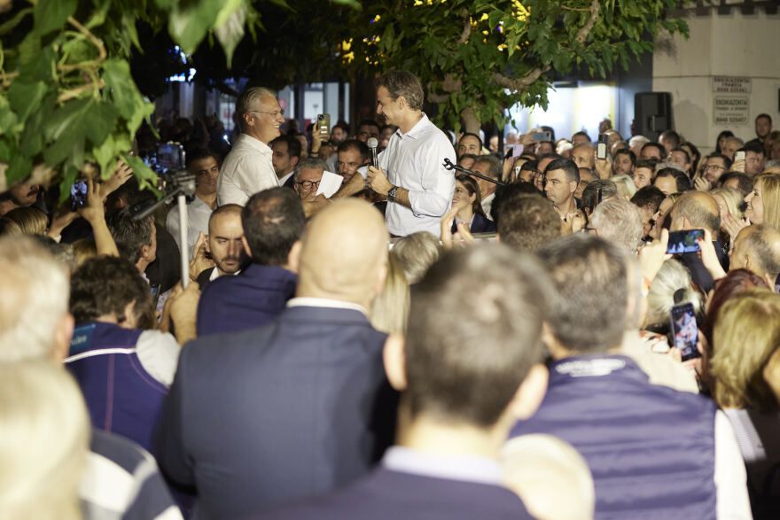 Μητσοτάκης από Κόρινθο: «Είμαστε εδώ για να κάνουμε την Ελλάδα ισχυρότερη»