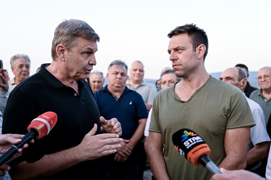 ΣΥΡΙΖΑ: Ο Κασσελάκης είδε τον Γκλέτσο στον Δομοκό - Βίντεο και φωτογραφίες