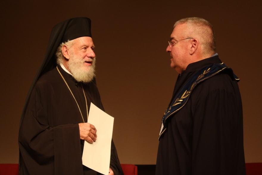 Διδάκτωρ του Πανεπιστημίου Δυτικής Αττικής ο Μητροπολίτης Σύρου 
