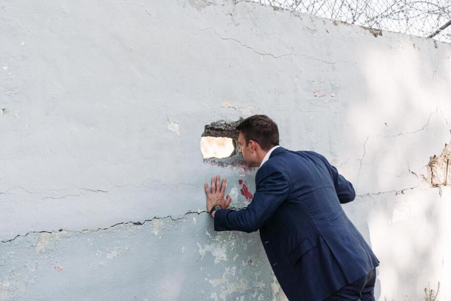 Στη Νεκρή Ζώνη ο Στέφανος Κασσελάκης - Φωτογραφίες