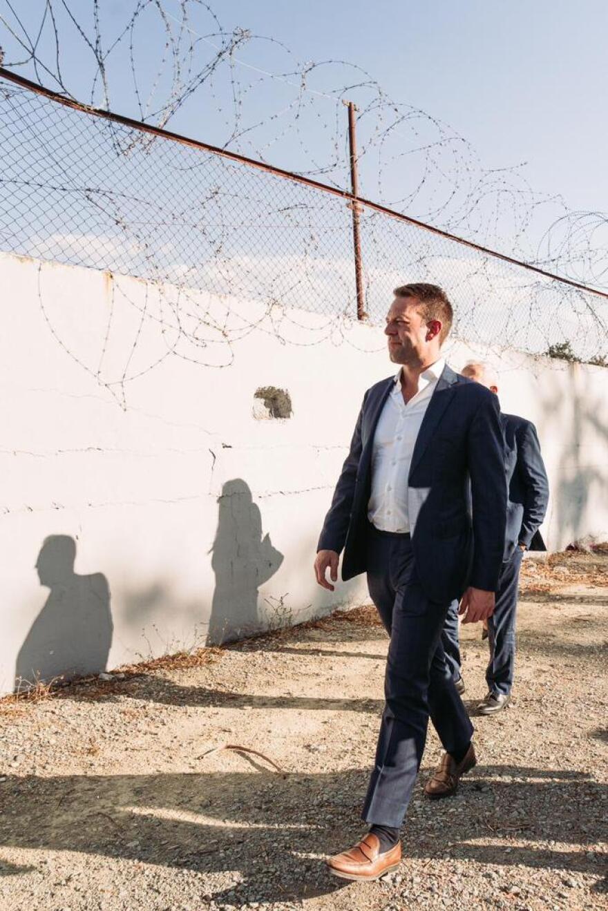 Στη Νεκρή Ζώνη ο Στέφανος Κασσελάκης - Φωτογραφίες